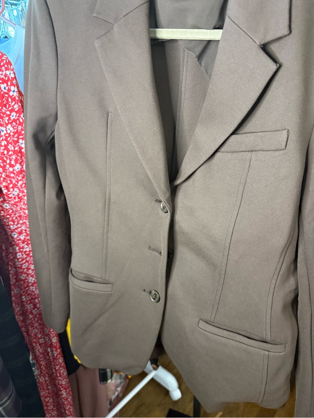 Men's Brown Blazer - Classic Tailored Suit Jacket
